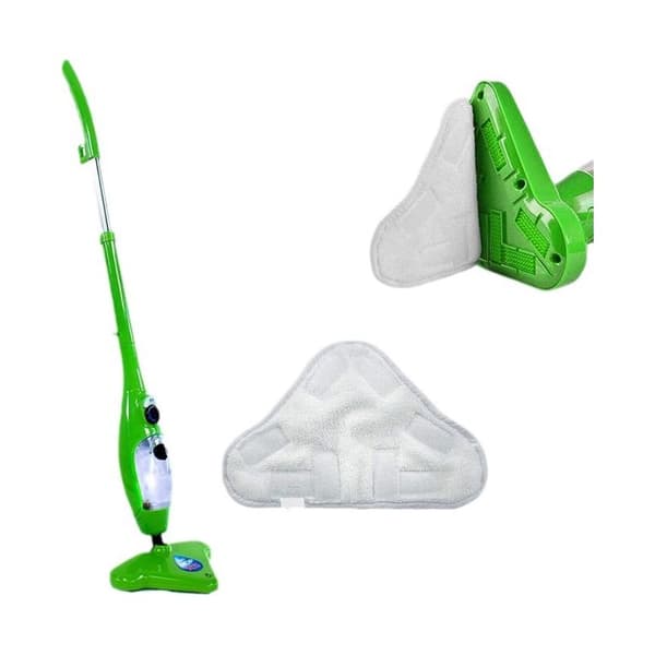 Pakke med 5 erstatningsputer kompatible med H2O H2O Mop X5 dampmoppputer