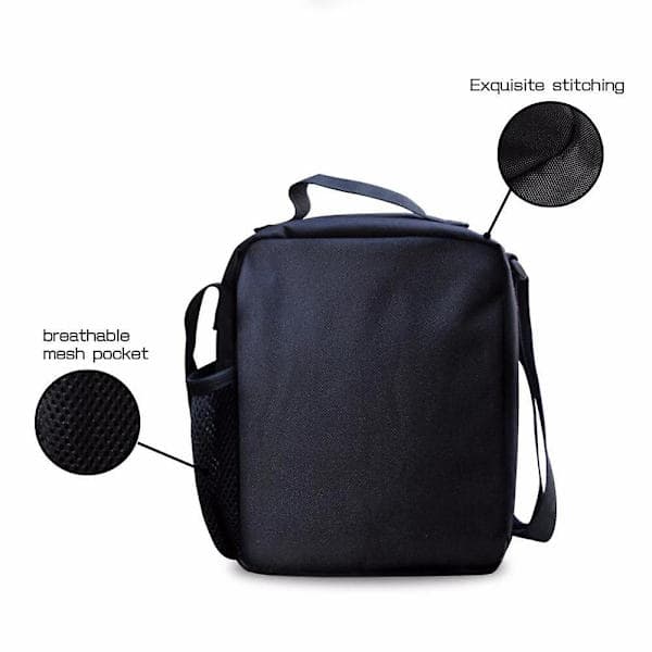 Roblox Tryck Barn Matlåda för Barn Isolerad Matlåda Skolpicknick Crossbody Termisk Väska för Pojkar Flickor E