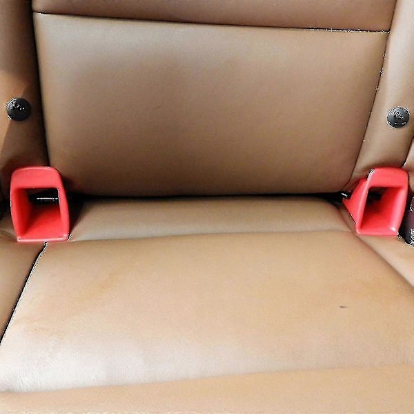2 Par Bilbarnstol Lås Bältesguide Anslutningsspår Expansionsguide Port För Isofix Gränssnitt