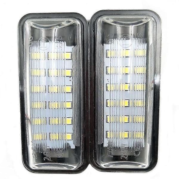 2X LED Nummerplåtsbelysning För FT-86 GT86 BRZ Forester -Yx