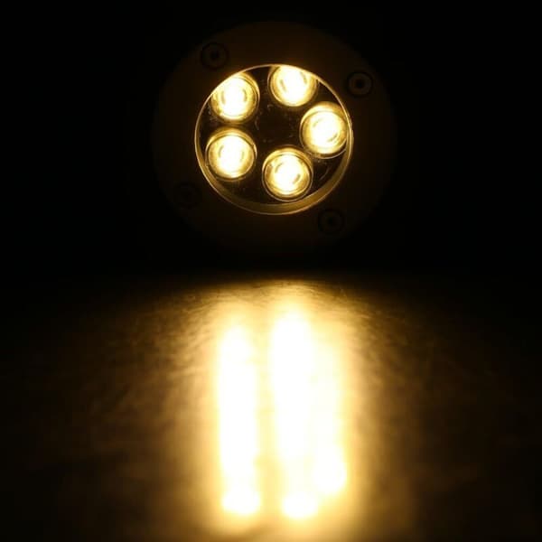 5W Innfelt Utendørs LED-spotlight, Gårdsplassbelysning
