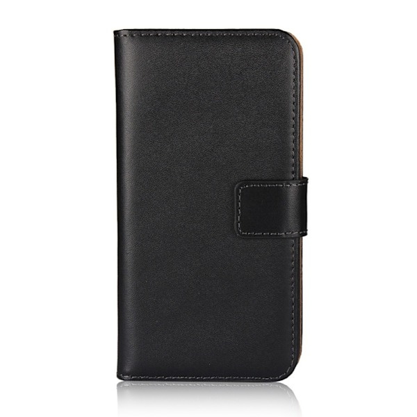 Samsung S20 FE - Ægte Læder Wallet Case Black