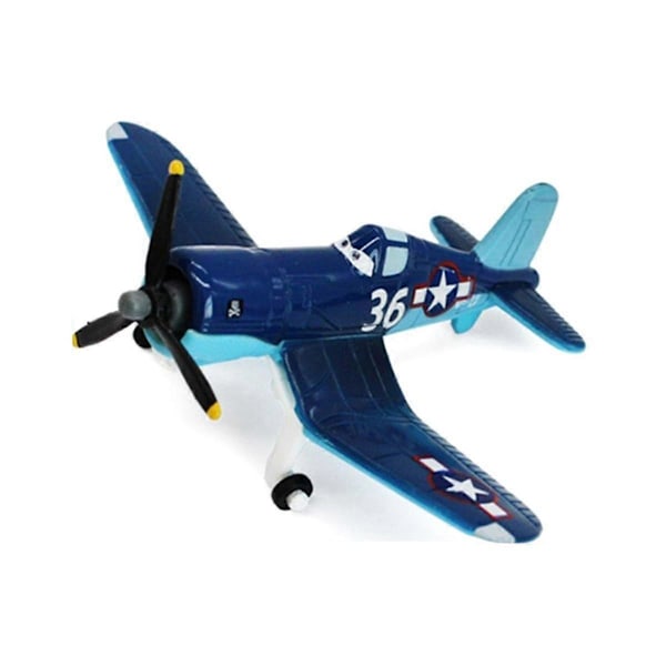 Secxifeo Lentokoneet No.36 Dusty Crophopper 1:55 Metallinen painevalettu opettavainen leikkilentokoneen malli (Lentokoneet No.36)