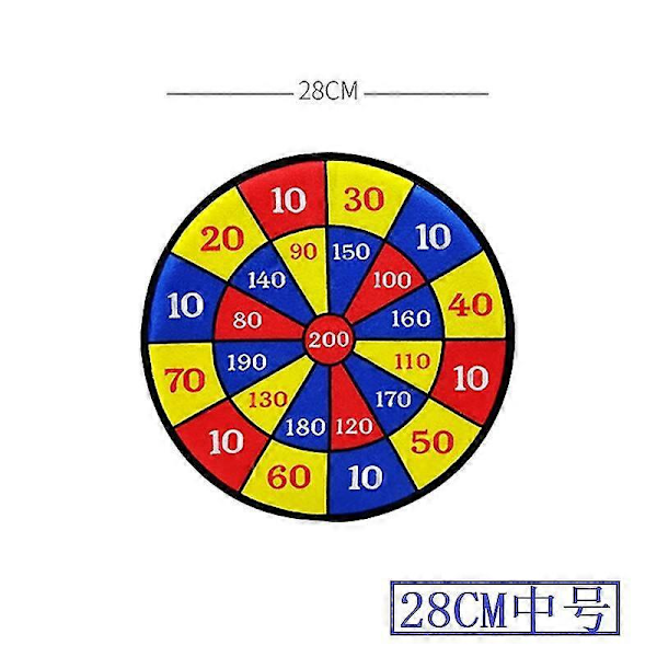 Dartskive med borrelås - Dart / Dartskive Multicolour