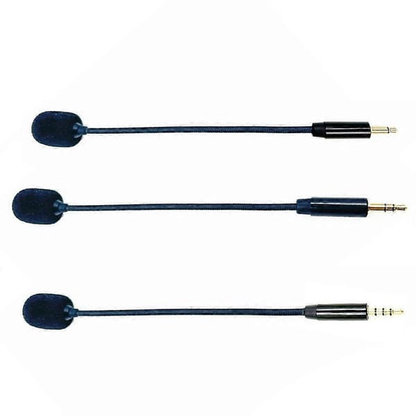 3,5 mm mikrofon, flexibel positionering, hög känslighet, ljuduppgraderingar för gaming 4 section plug