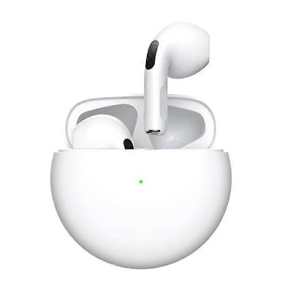 Pro6 TWS Langattomat Kuulokkeet Mikrofonilla Bluetooth-Korvanapit Urheilujuoksu Korvakorut Apple iPhone Xiaomi Pro6 Kuulokkeet White
