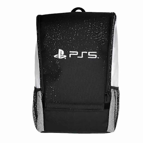 PS5 Ryggsekk Laptopveske Bæreveske Kompatibel med Playstation 5 og Ps5 Digital Edition, Vanntett Oppbevaringsveske