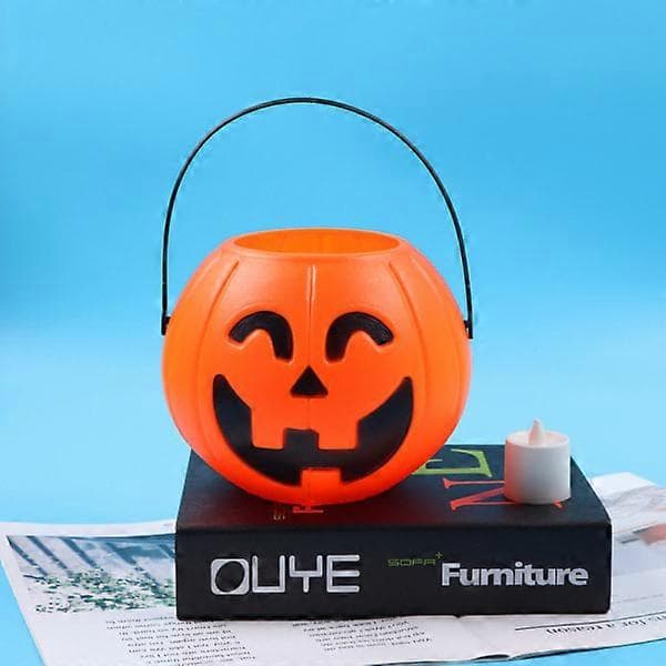 LED Jack-o'-lantern dekorationer för familjens veranda