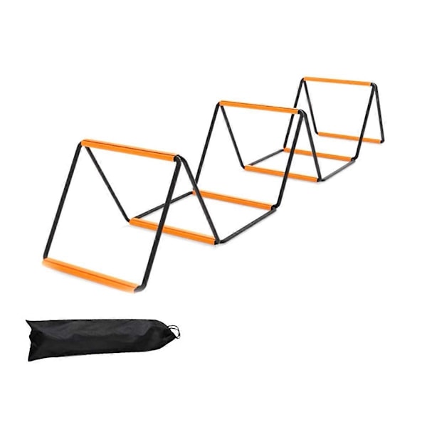 Foldbar Agility Stige Fodbold Træningsudstyr Spring Hastighed Koordination Fodarbejde Stige
