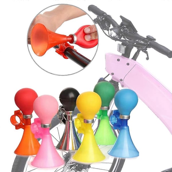Cykelstyren Horn Trumpet Cykelklockor Lufthorn Tutar Alarm Red