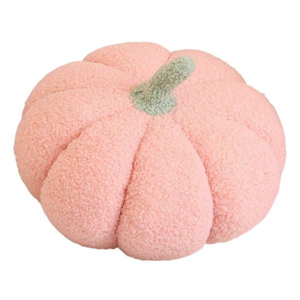 2025 Gresskarpute Halloween Leke Pute Strikket Ullstil Gresskar Stue Sofapute PK