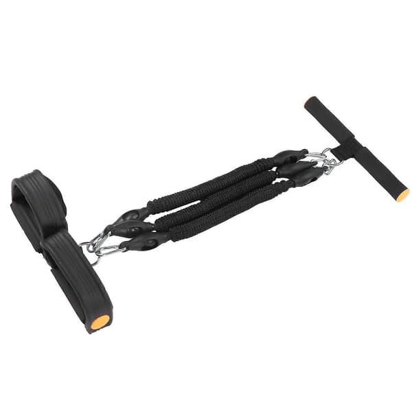 Fotpedal Elastiskt dragrep Multifunktionell magtränare Fitness Sit Up Dragrep