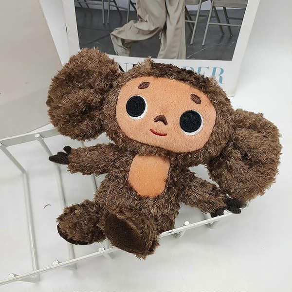 23/30 cm Cheburashka Sød Abe Udstoppede Dyr Cheburashka Legetøj Gave Til Børn Light Brown 23cm