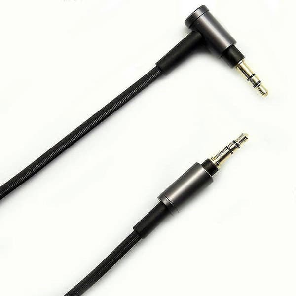 Til Sony Wh-1000 Xm2 Xm3 Xm4 3.5mm Audio Kabel, (sort uden mikrofon)