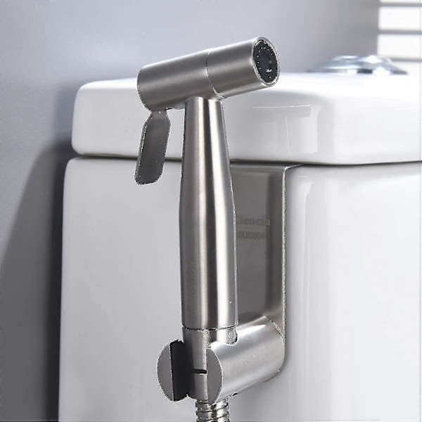 Håndbruser Bidet Rustfrit Stål Håndbruser Højtryks Toilet Bidet Spray