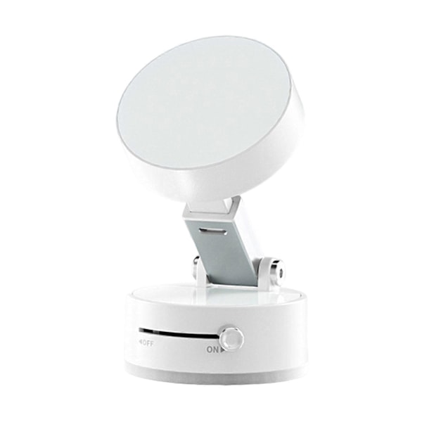 Magnetisk Telefonhållare med Vakuum Sugkopp 360 Graders Roterande Universal Handsfree Portabel White
