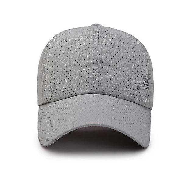 Mote Tilbehør Unisex Baseball Mesh Caps Sommer Caps Broderte Baseball Caps sky blue