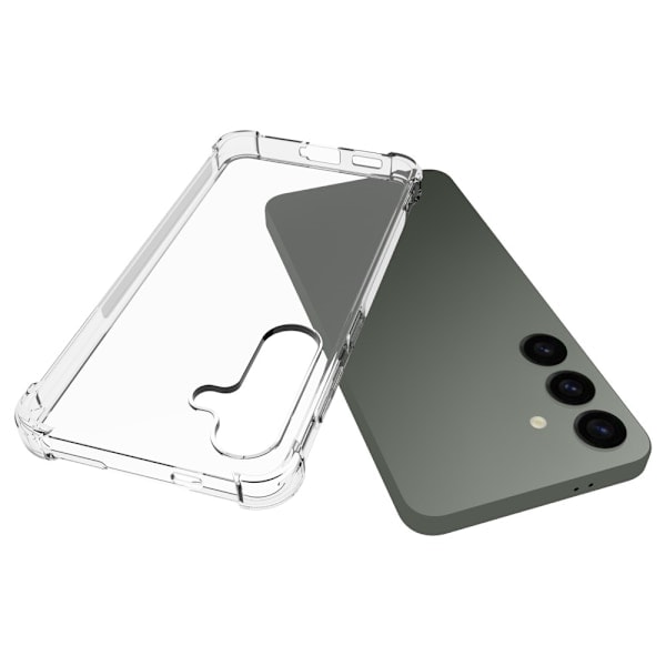 Samsung Galaxy S24 Cover Stødsikker TPU Gennemsigtig