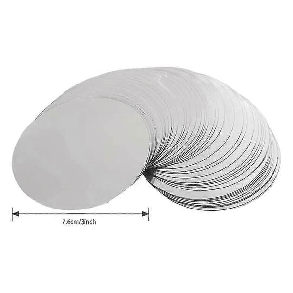 150 st 7,6 cm Silver Vinkorkar Droppfria Droppskydd Hällpipar Tunna