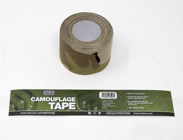 Unisex Fabric MTP Camo Tape, Multi-Colour, 5 cm x 10 m