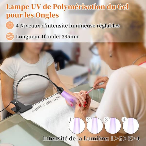 3W UV LED Lampe - 1 Enhed - Aluminiumslegering - Harpiks Tørring og Elektronisk Reparation - Til O