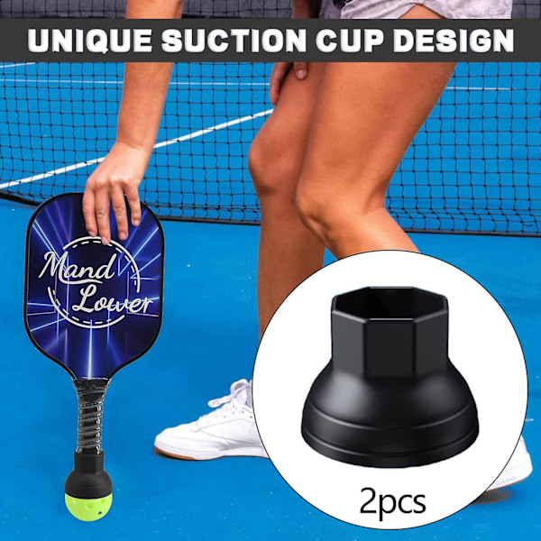 Pickleball Bollplockare Passar Alla Standard Pickleballrack, Enkel Att Fästa På Pickleballrack, Utan Att Böja Sig