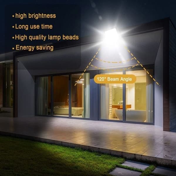 Set med 2 30W IP66 Utomhus LED Strålkastare - Kallvit 6000K, 120 lm/W, Aluminium