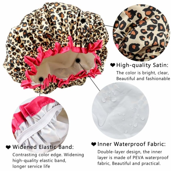 4-pack Vattentät Duschmössa, Damduschmössa, Elastisk R
