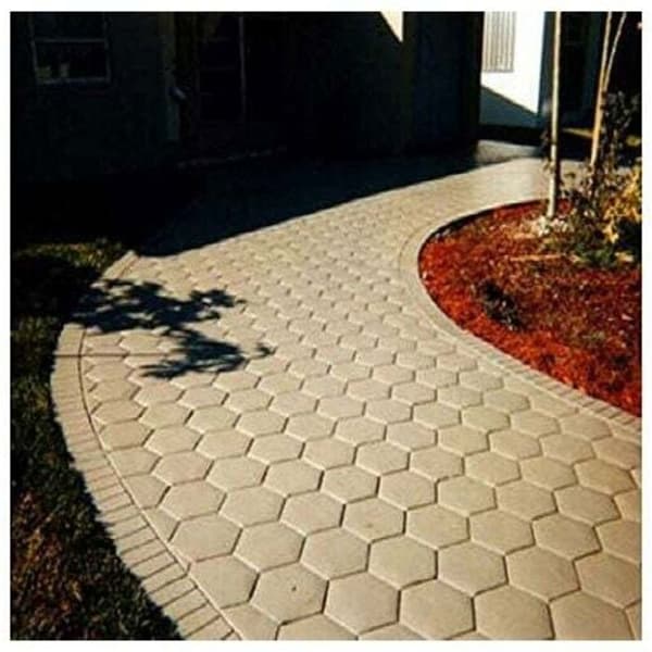 GABRIELLE Betonbelægningsform 29 x 29 cm Sti Terrasse Indkørsel Have Gør-det-selv Stenvej Form