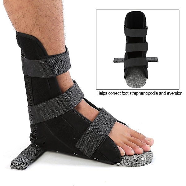 Dorsal Nattskena, Ortopedisk Ankel Walker-stövel, Justerbart Benstöd För Plantar Fasciit, Akillesseninit, Mjuk Ankel-Fotfraktur L