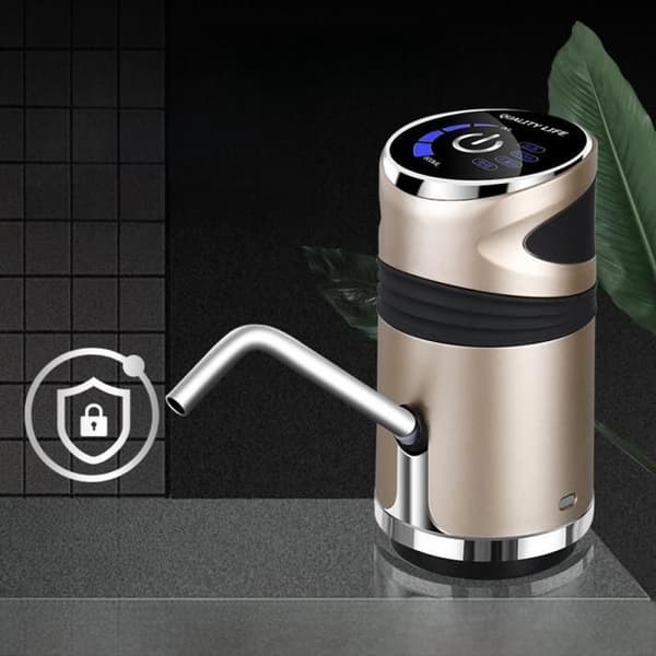 USB genopladelig vandpumpe til flasker, smart touch elektrisk vandpumpe, enhed