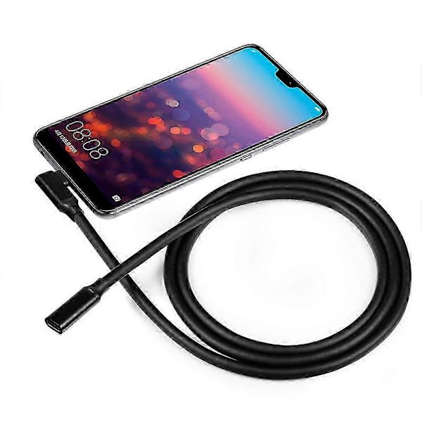 Typ C USB 3.1 Hane till USB-C Hona Förlängningskabel för Data 2m