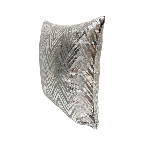 st kuddfodral örngott modern stil kuddfodral dekoration hem vardagsrum sovrum för soffa kontorsstol storlek 45 x 45 cm, silver