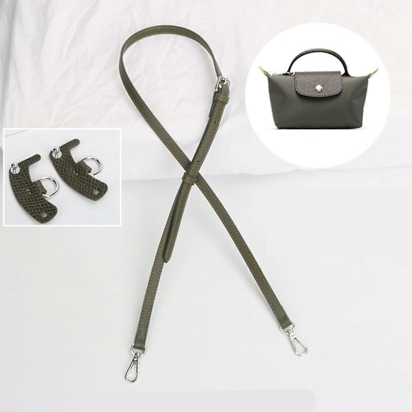 Skulderrem PU Læder Taskerem Håndtaske Udskiftningsrem Udskiftningsbælte til Dumplings Taske Crossbody Taske sø blå lake blue