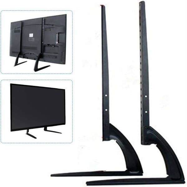 2-delt universelt TV-stativ, til LED/LCD Smart TV fra 32 til 70 tommer, højdejusterbart