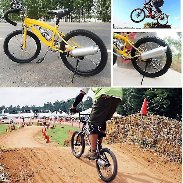 Plastturbiner Cykel Avgassystem Vild Ljud Motorcykel