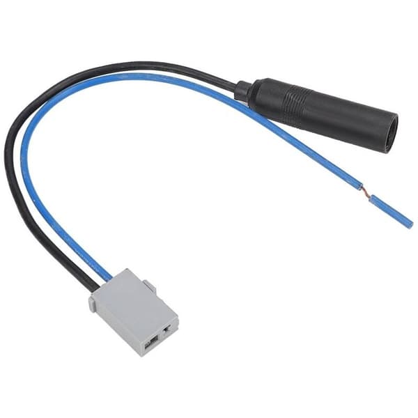 Jeffergarden Bilantennekabel, 2P Han ABS FM Radioadapter, Perfekt Tilpasset, Stabil Ydeevne til Modifikation