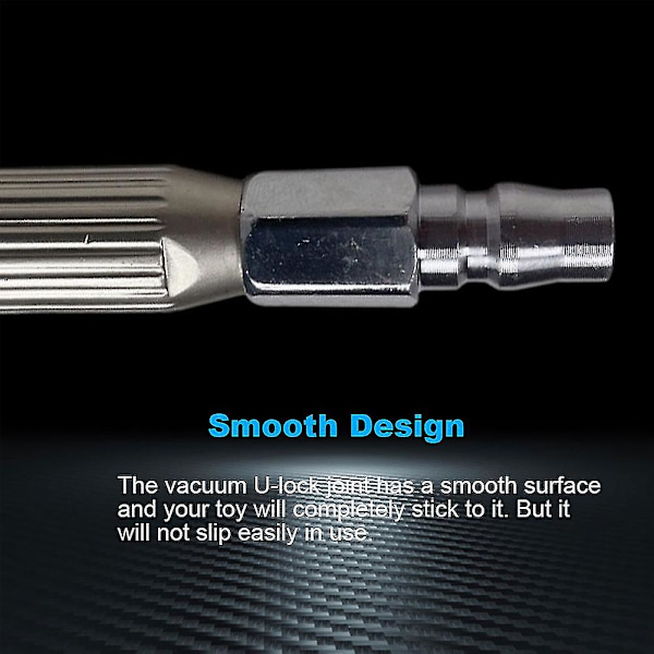 Vac U Lock Adapter Metall Hurtigkobling Massasje 3XLR Grensesnitt Bøyelig Fjær
