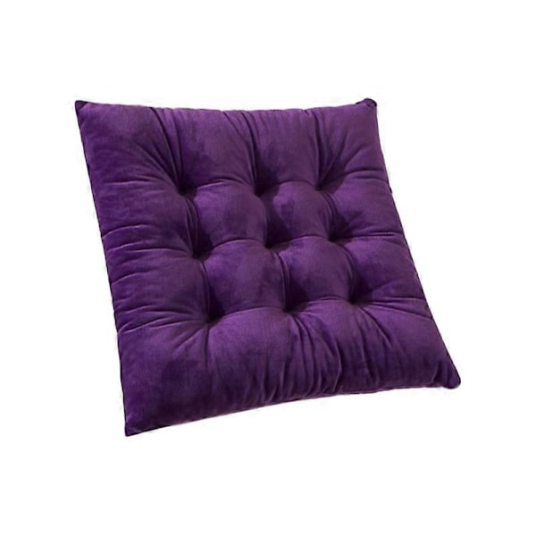 Beskyttende Setepute Vaskbar Firkantet Form Gitterdesign Stolpute Hjemmeinnredning Qinhai L 40x40cm