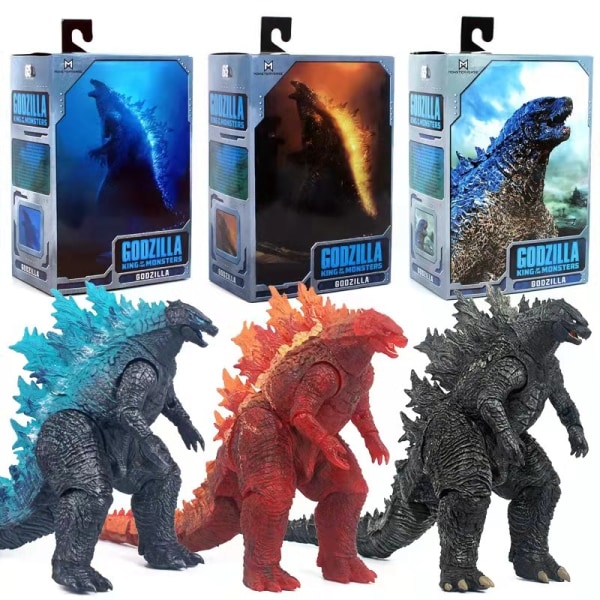 Godzilla Playmates, Monsterverse, Action Figure, Giant #yg Red Lotus Godzilla
