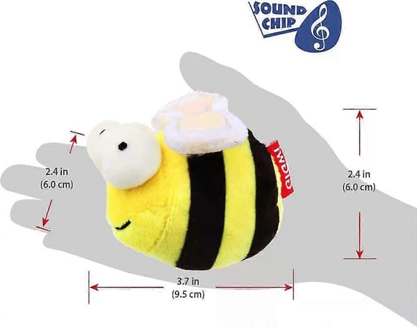 Chirpy Bee Lydlegetøj til Katte, Interaktivt Pibende Melodi Jagt Kattelegetøj