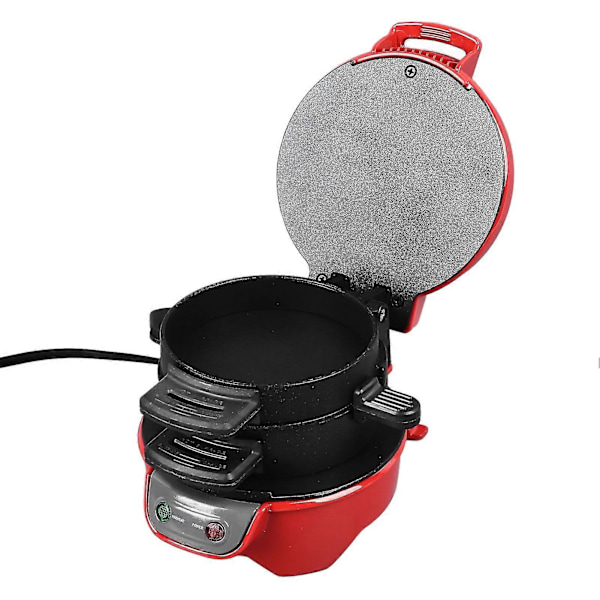 Frokostsandwichmaskin 600W med eggekoker Lett å rengjøre Non-stick Kokeapparat EU-plugg 220V