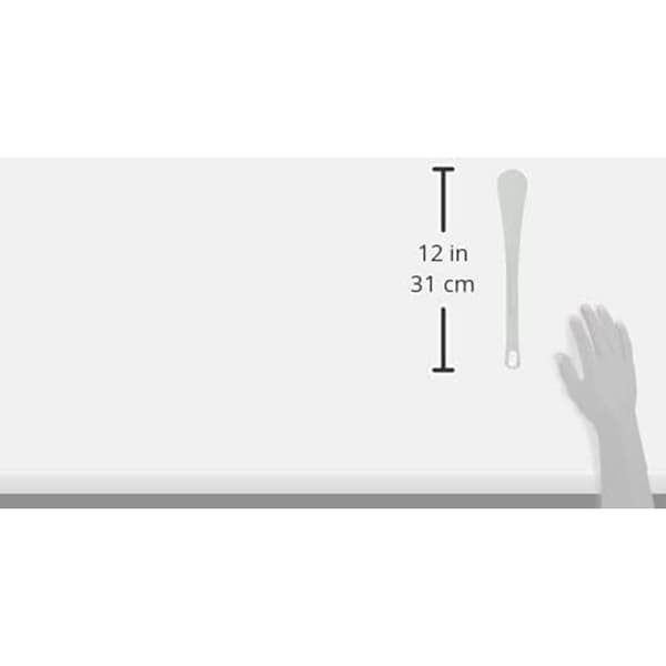 Valkoinen polyglass-lasta - Pituus 30 cm -