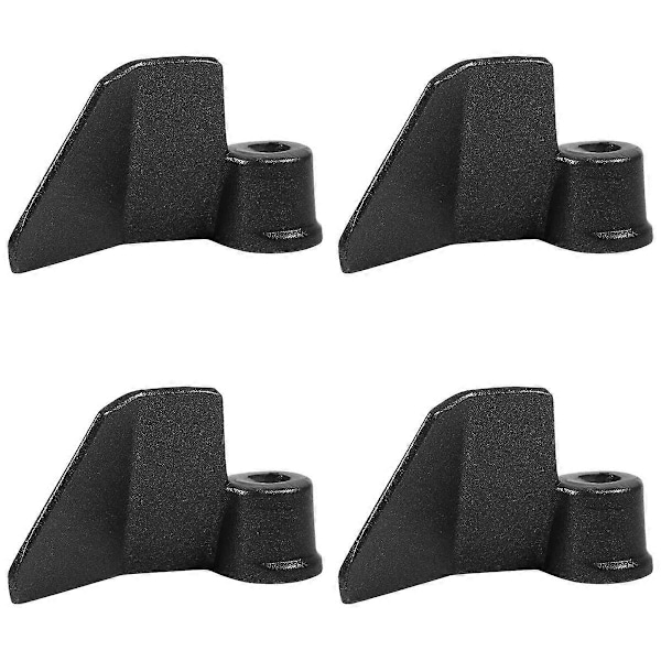 4X Brødbakemaskin Padler Eltkroker, Rustfritt Stål Eltblad for Brødbaking Mac