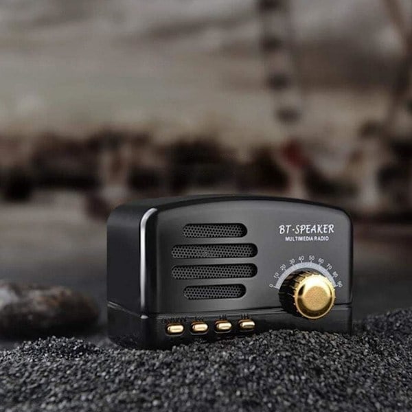 Kortbølge AM FM DSP Bærbar Lille Multibåndsradio Stereo MP3