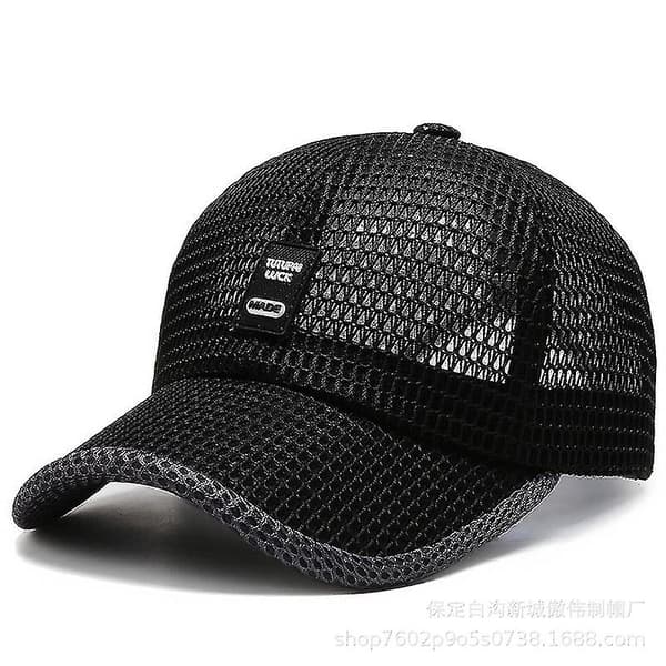 Hengittävä verkko baseball-lippis black