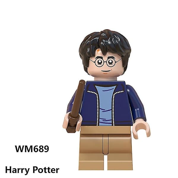 14 stk./sæt Harry Potter Ron Weasley Dobby Klodser Legetøj Børn Drenge Gave