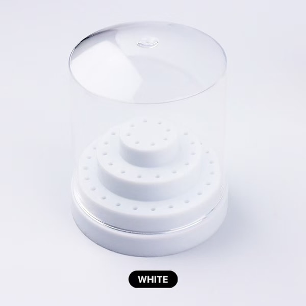 Boremaskine bits holder white