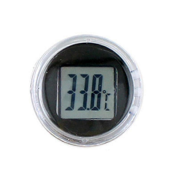 Motorcykel Termometer Vatten Termometer Mätare Svart Digital Urtavla