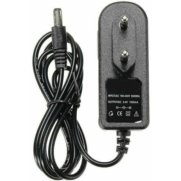 8.4v 1a Smart Oplader til 7.4v 7.2v Li-ion Li-po Batteri Auto-stop